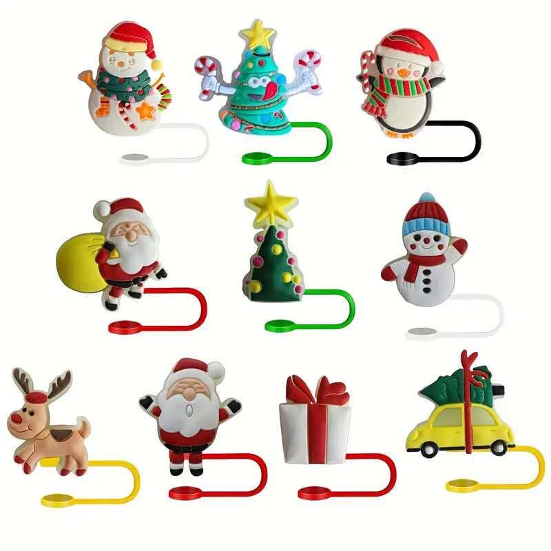 Christmas Tumbler Toppers