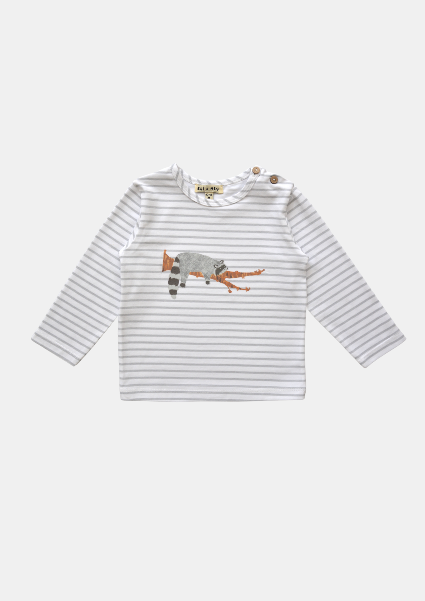 Eli & Nev -  Raccoon Long sleeve T-shirt