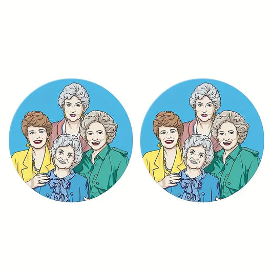 Golden Girls Car Coasters