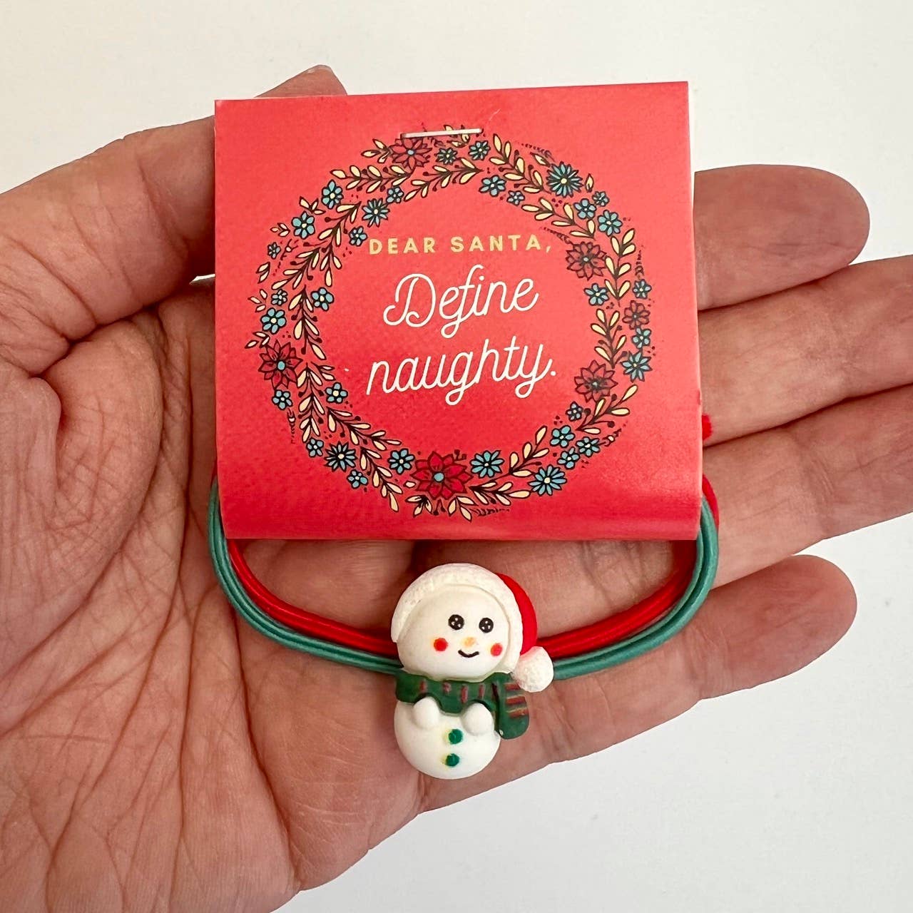 Christmas Hair Tie Stocking Stuffer