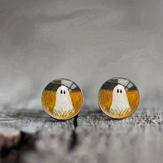 Chic Ghostly Earrings