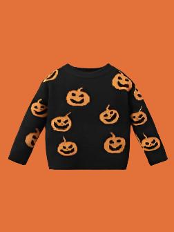 Halloween Pumpkin Sweater