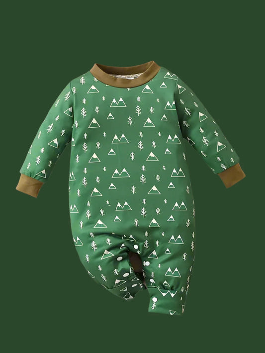 Mountain and Tree Jumpsuit