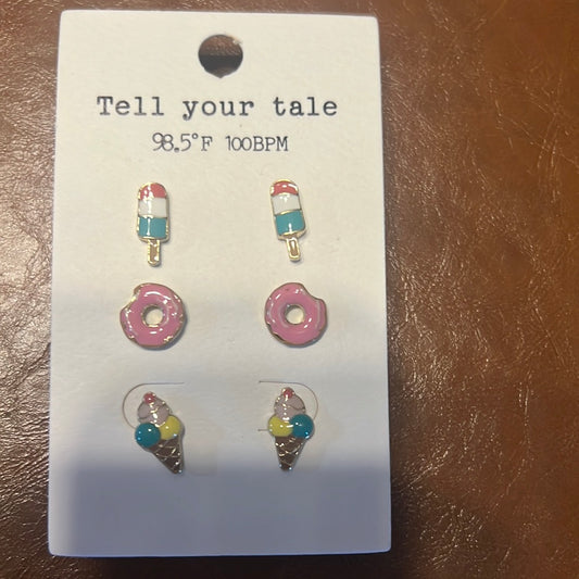 Ice Cream Earrings